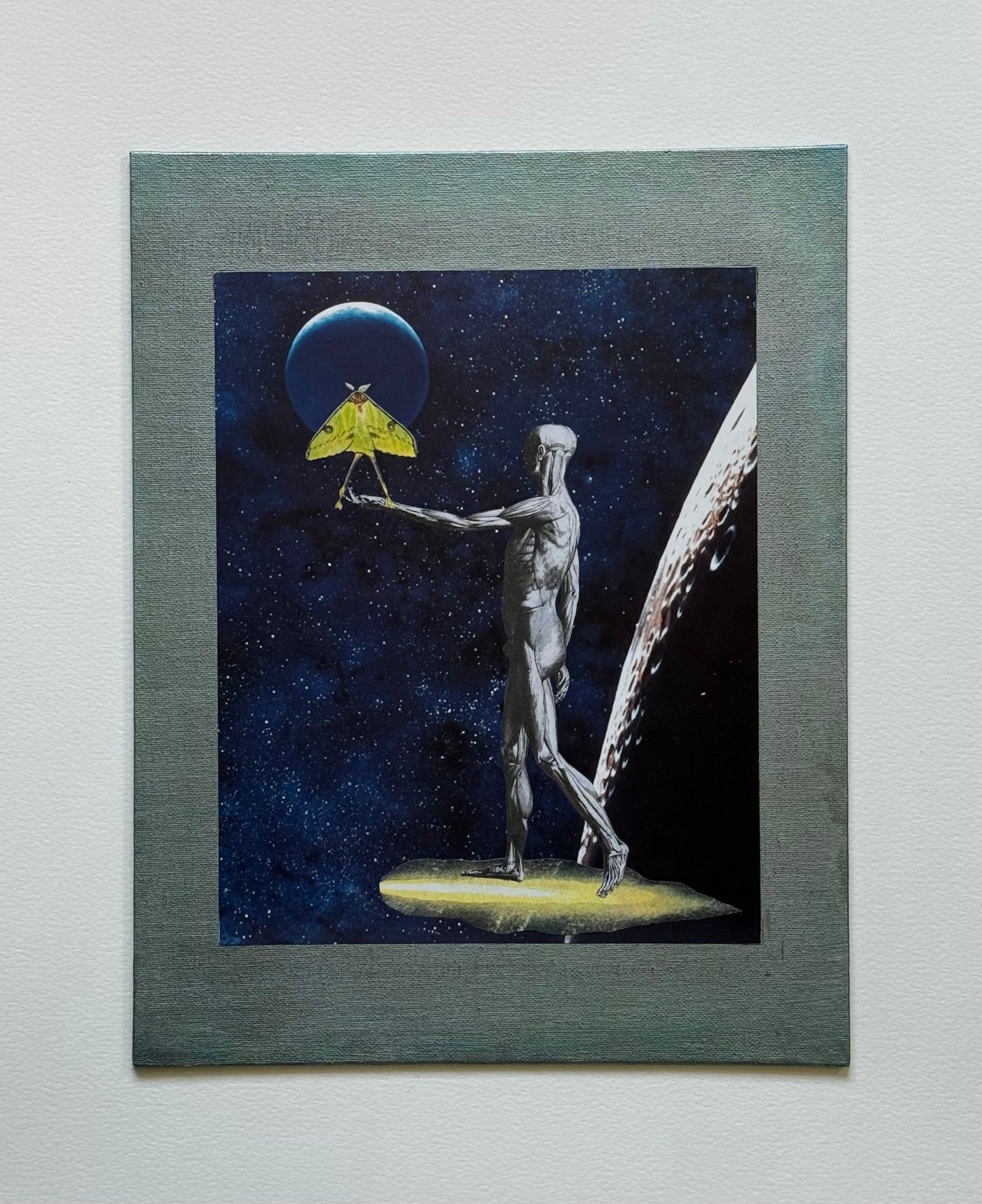 Lunar Adventure, original collage