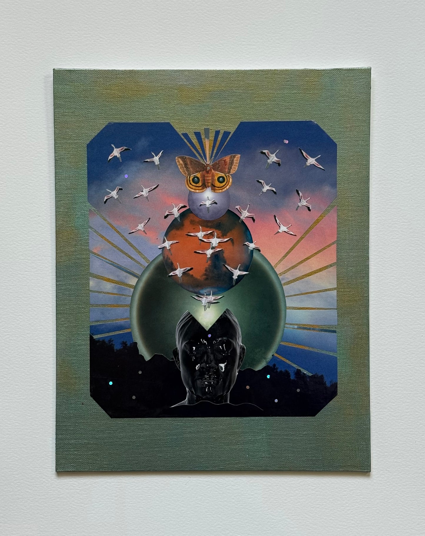 Awakening, original collage