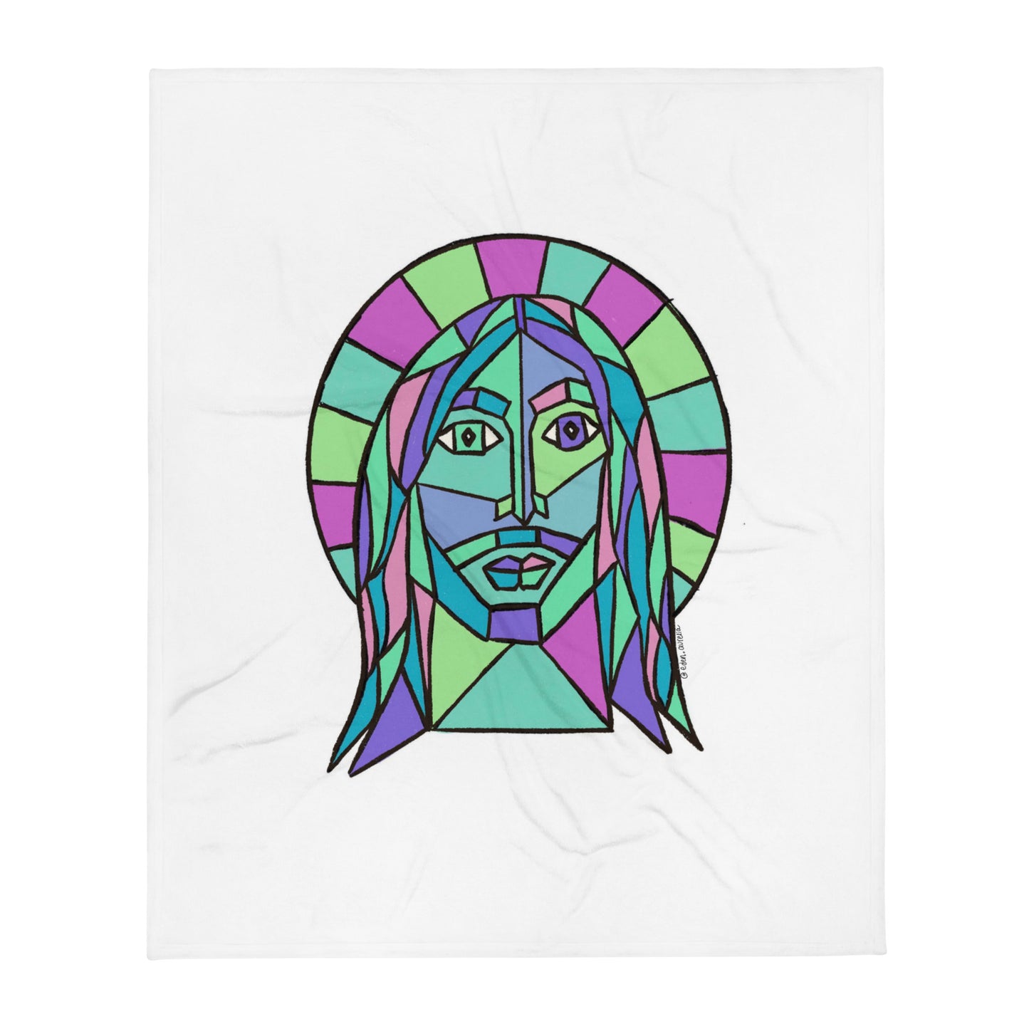 Jesus Throw Blanket