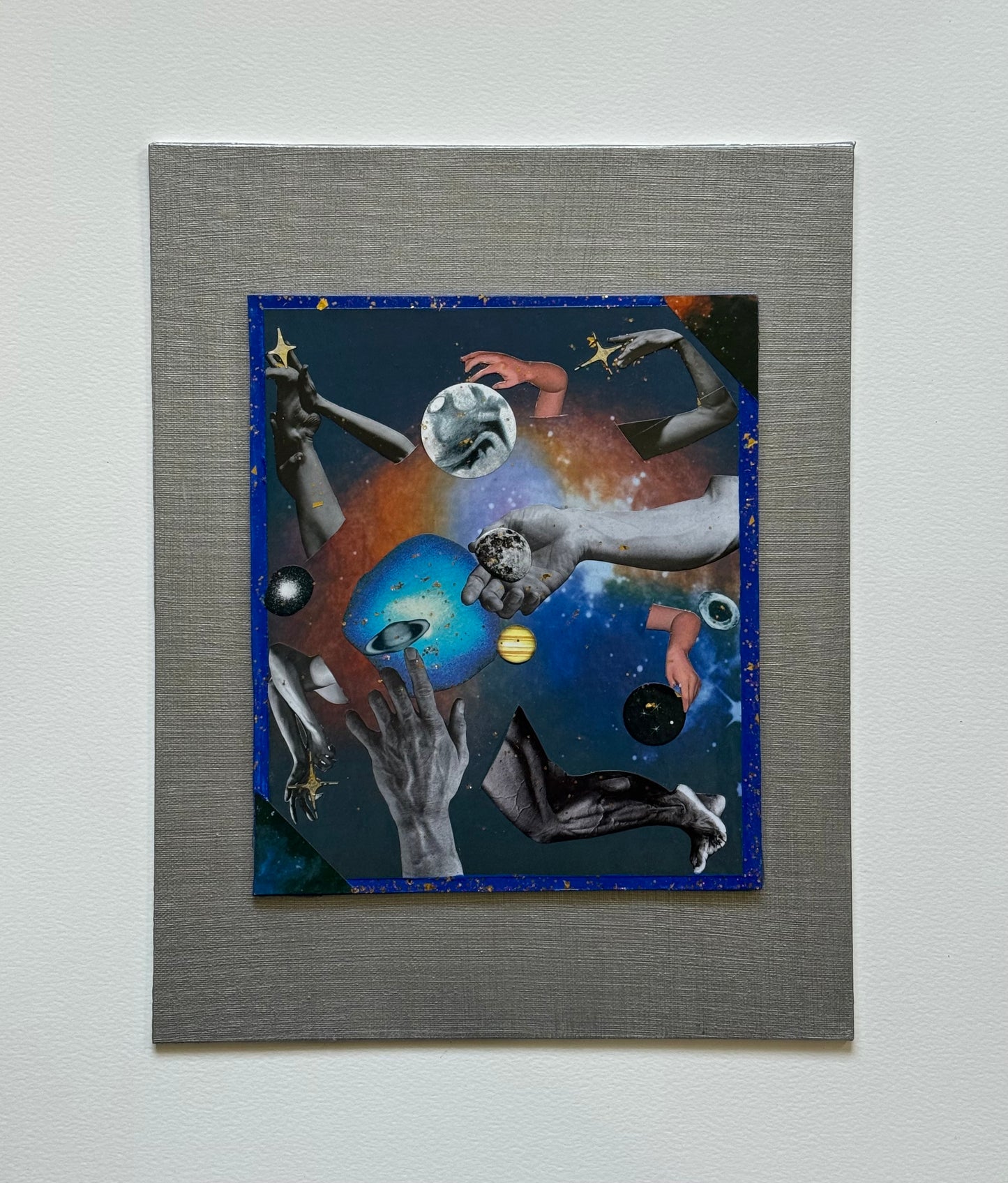 Limbs in Space, original collage