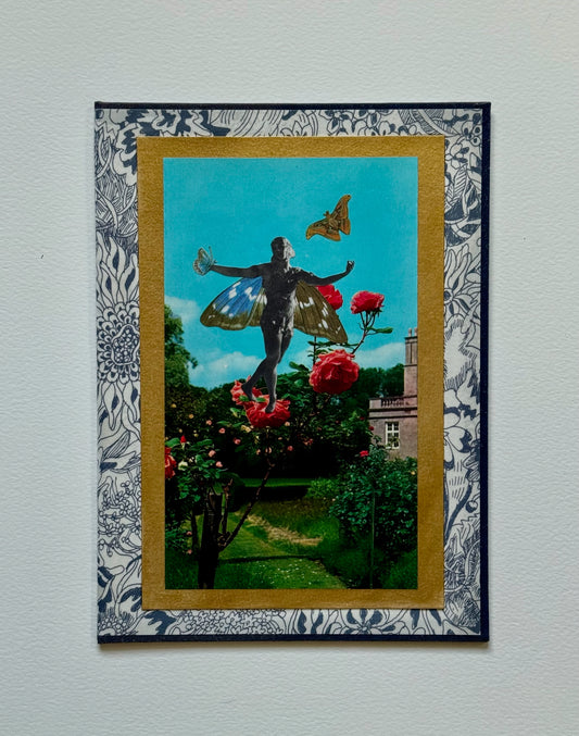 Leora, original collage