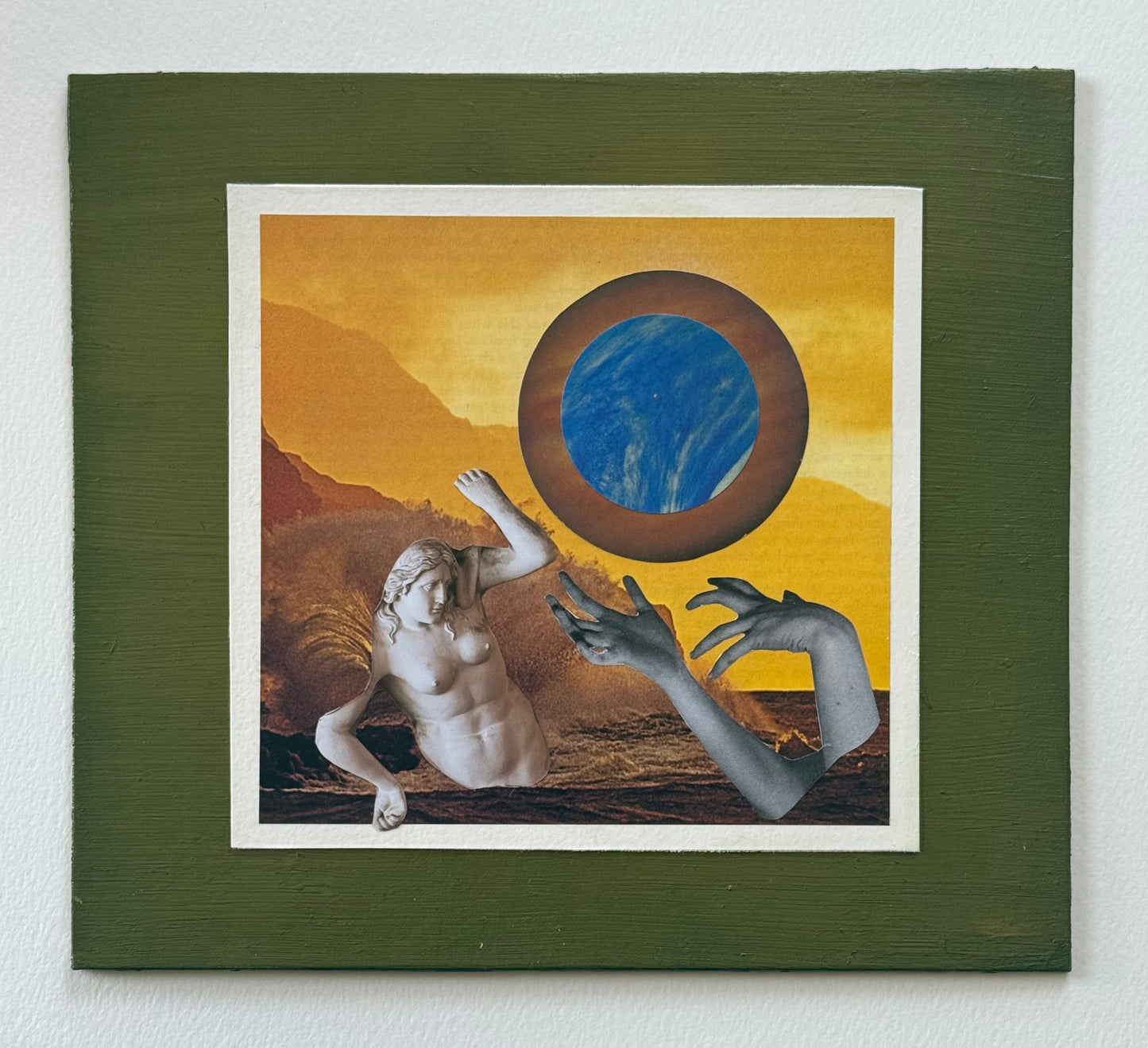 Planet Polo, original collage