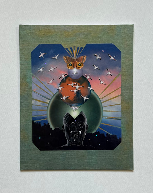 Awakening, original collage