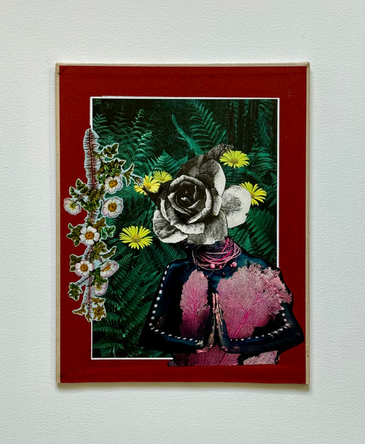 Garden Goddess, original collage