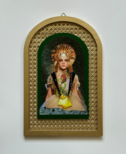 Unexpected Alchemist, original collage