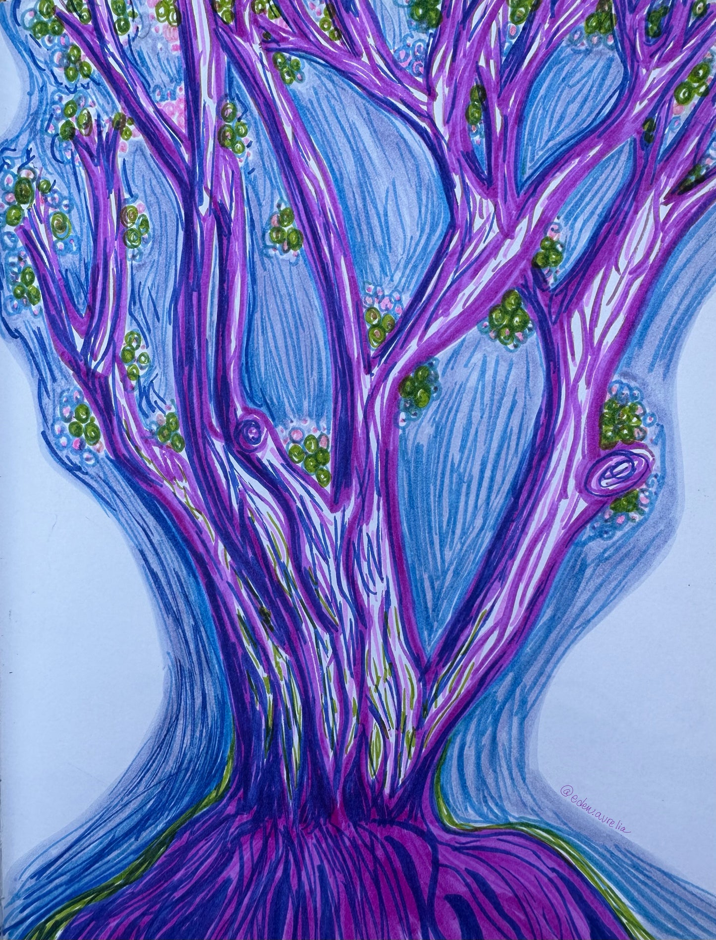 Purple Tree