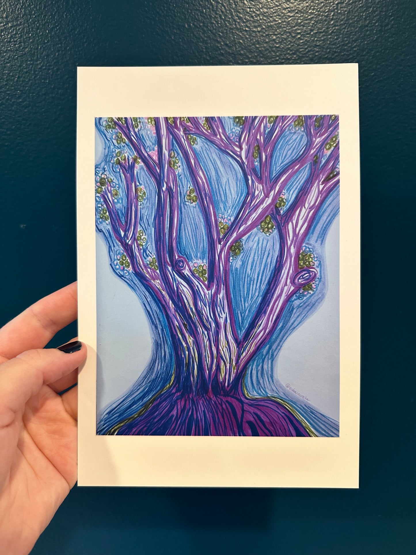 Purple Tree